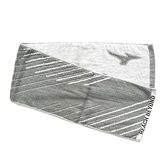 Mizuno Towel [J2TY111607] 毛巾 竹炭 提花 路跑巾 運動 舒適 除臭 22x110 灰
