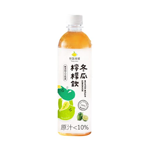 憋氣檸檬冬瓜檸檬飲600ML/瓶【愛買冷凍】 product thumbnail 2