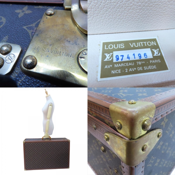 【二手名牌BRAND OFF】LOUIS VUITTON LV 路易威登 棕色 原花 PVC塗層帆布 Alzer 80 行李箱 M21222 product thumbnail 8