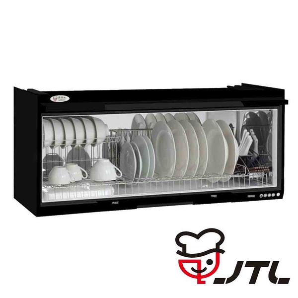 喜特麗 JTL 懸掛式臭氧電子鐘不鏽鋼筷架烘碗機 80cm JT-3680Q 含基本安裝配送