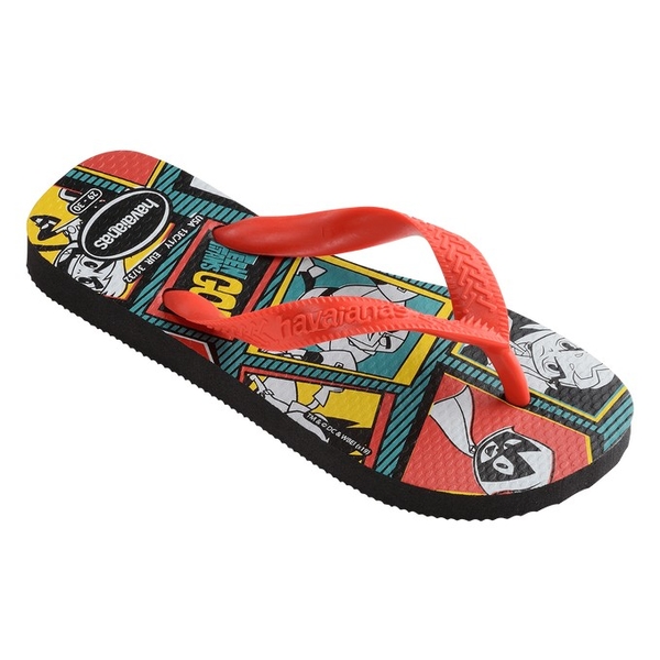 havaianas 哈瓦士 巴西人字拖 兒童款 Teen titans 少年悍將DC 涼鞋 拖鞋 夾腳拖 海灘鞋【南風百貨】 product thumbnail 3