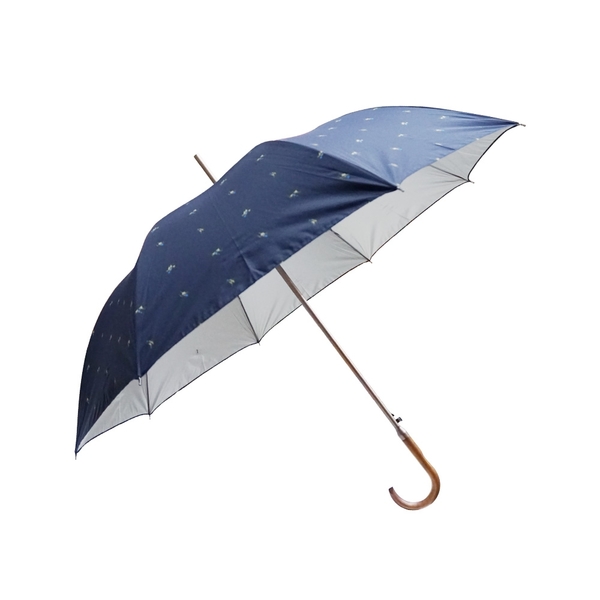 雨傘 陽傘 萊登傘 抗UV 自動直傘 大傘面120公分 防曬 Leotern 藍色馬球 product thumbnail 2