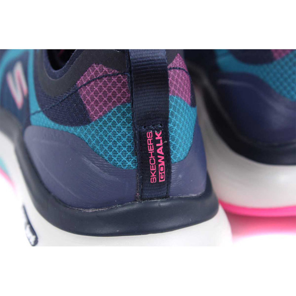 SKECHERS GOWALK ArchFit 運動鞋 健走鞋 女鞋 深藍/桃紅 124939NVMT no478 product thumbnail 3