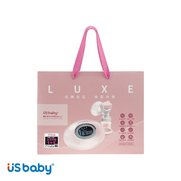 優生USBABY觸控輕量電動吸乳器-LUXE 贈優生母乳冷凍袋【六甲媽咪】