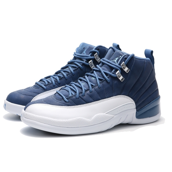 jordan 12 indigo stone blue