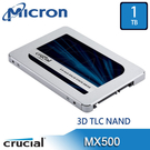 【免運費】美光 Micron Crucial MX500 1TB SATA3 2.5吋 SSD 固態硬碟 / 捷元代理公司貨 1000G