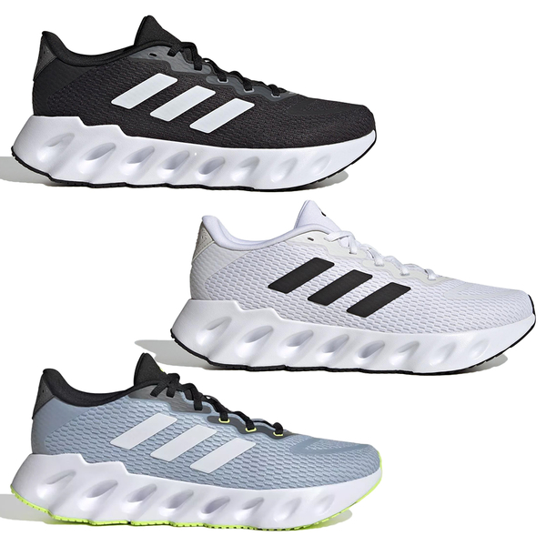 Adidas 男鞋 慢跑鞋 微增高 緩衝 Switch Run 黑/白/藍【運動世界】IF5720/IF5719/IF5721 product thumbnail 2