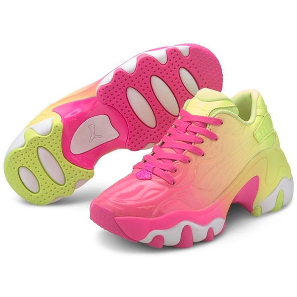 PUMA Pulsar Wedge Wn’s 女鞋 休閒 復古 增高 厚底 蔡依林 夜光粉【運動世界】37304302 product thumbnail 2