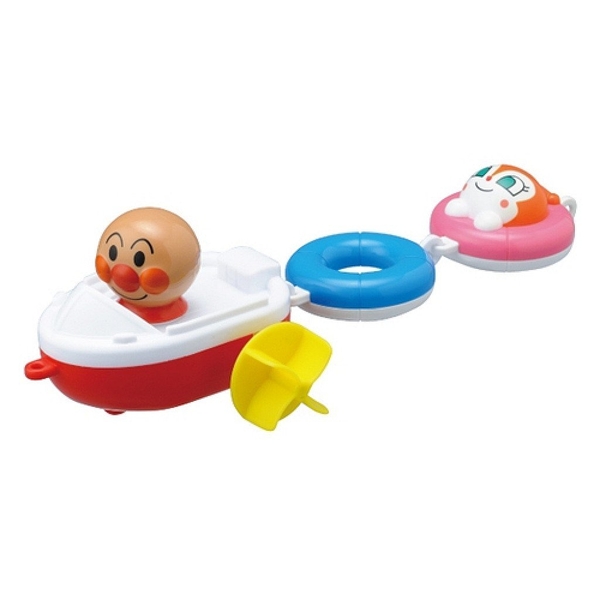 【震撼精品百貨】麵包超人_anpanman~麵包超人 anpanman 洗澡玩具(拖曳船)