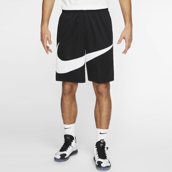 【現貨】NIKE Dri-FIT 男裝 短褲 籃球 休閒 針織 透氣 輕盈 口袋 黑【運動世界】BV9386-011 product thumbnail 3