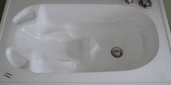【麗室衛浴】BATHTUB WORLD H-089/H-089A 小人物迷你壓克力造型崁入浴缸