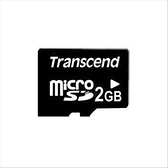 新風尚潮流【TS2GUSD】 創見 2GB MicroSD Micro SD 記憶卡 公司貨