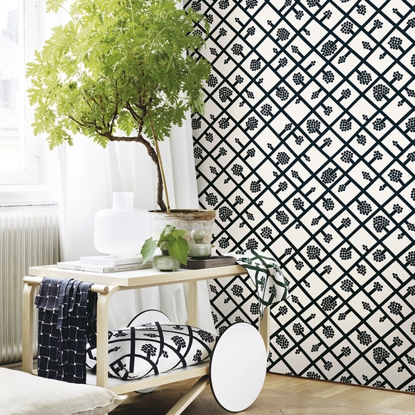 Marimekko 幾何形壁紙北歐風牆紙wallcoverings 5 Veljekset 壁紙屋本舖 Yahoo奇摩超級商城