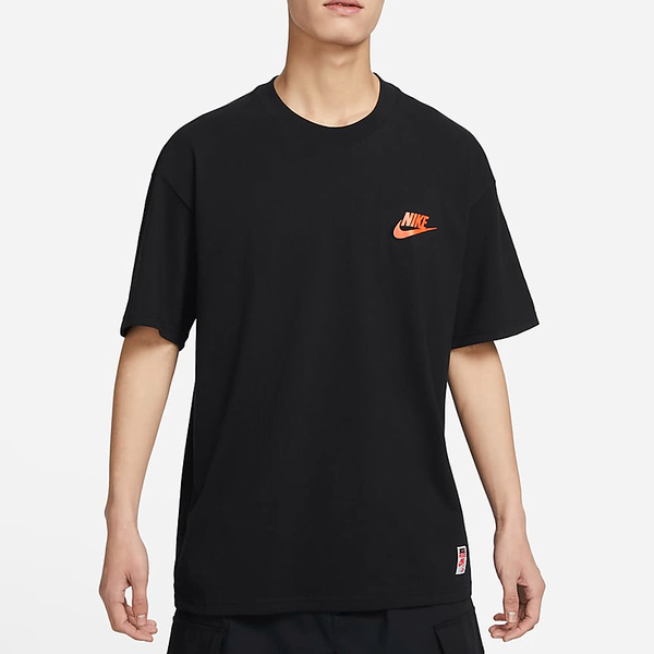 NIKE M NSW TEE FOOD LBR 男休閒短袖上衣 運動 品牌服 百搭款 黑 KAORACER FB9806010