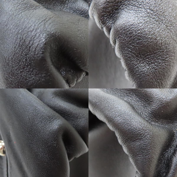 【二手名牌BRAND OFF】Dior 迪奧【再降價】黑色 羊皮 Karenina 手提包 product thumbnail 9