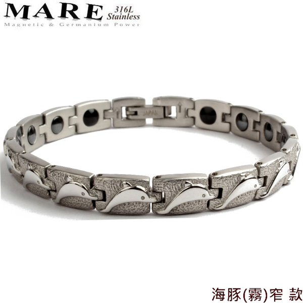 【MARE-316L白鋼】系列： 海豚 (霧) 窄 款 product thumbnail 2