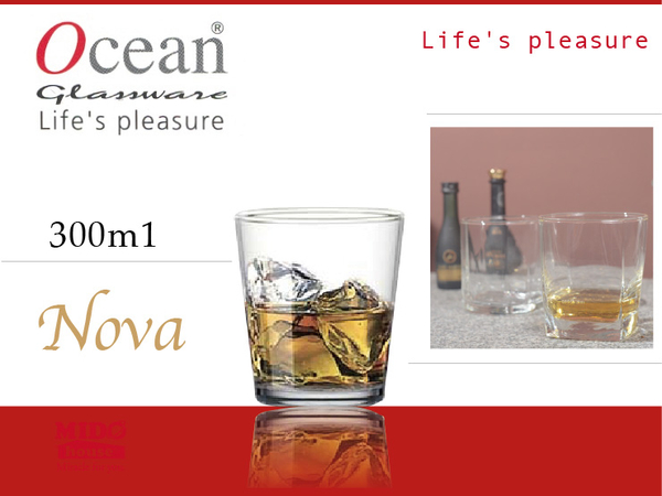 Ocean B6511 Nova諾凡威士忌杯－300ml《Mstore》