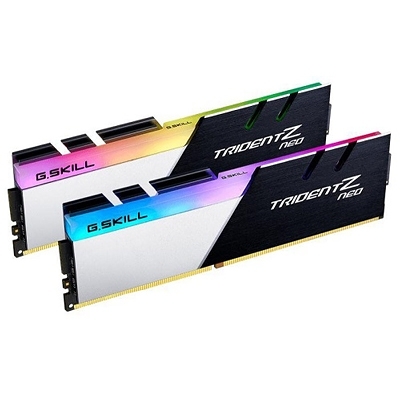 G.SKILL 芝奇 TridentZ Neo(焰光戟)RGB DDR4-3200 16G*2 超頻記憶體 F4-3200C16D-32GTZN