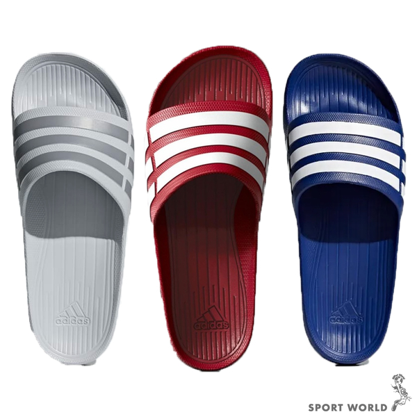 Adidas 拖鞋 男鞋 女鞋 防水 一體成形 灰/紅/藍【運動世界】B44298/G15886/G14309