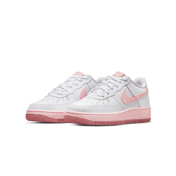 NIKE AIR FORCE 1 GS 休閒鞋 運動 經典 百搭 穿搭款 女 粉紅泡泡 大童 CT3839-107