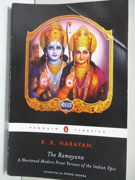 【書寶二手書T1／原文小說_IVI】The Ramayana: A Shortened Modern Prose Version of…