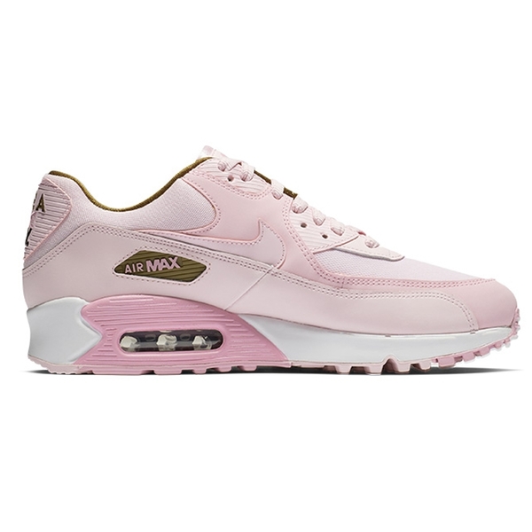 ★現貨在庫★ NIKE AIR MAX 90 SE 女鞋 慢跑 休閒 氣墊 皮革 粉 【運動世界】881105-605 product thumbnail 3