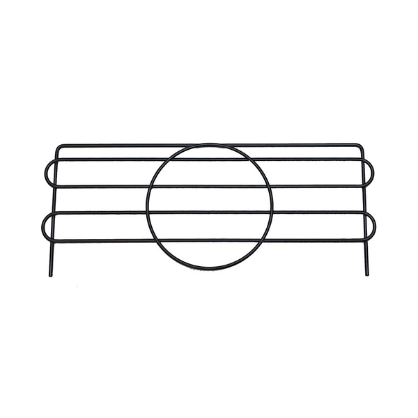 【品樂生活】層架專用黑色圍籬36.5CM-1入(適用於45CM寬鐵架)/鞋架/行李箱架/衛生紙架/層架鐵架