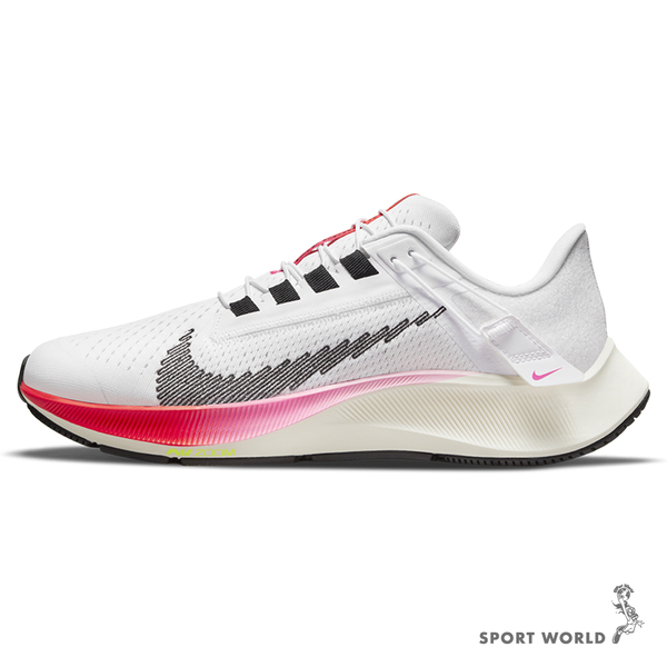 Nike 女鞋 慢跑鞋 Air Zoom Pegasus 38 Flyease 小飛馬 白【運動世界】DJ5413-100