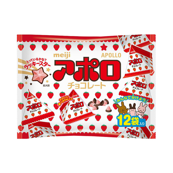 【豆嫂】日本零食 Meiji明治 袋裝阿波羅巧克力(12入) product thumbnail 2