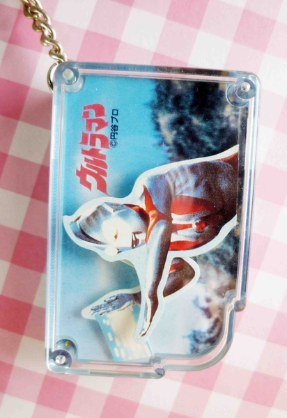 【震撼精品百貨】Ultraman_鹹蛋超人~ 鎖圈-藍方形 product thumbnail 2