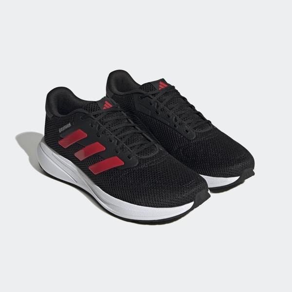 ADIDAS Response Runner 男黑紅慢跑鞋 運動鞋 避震 戶外鞋 KAORACER ID7334