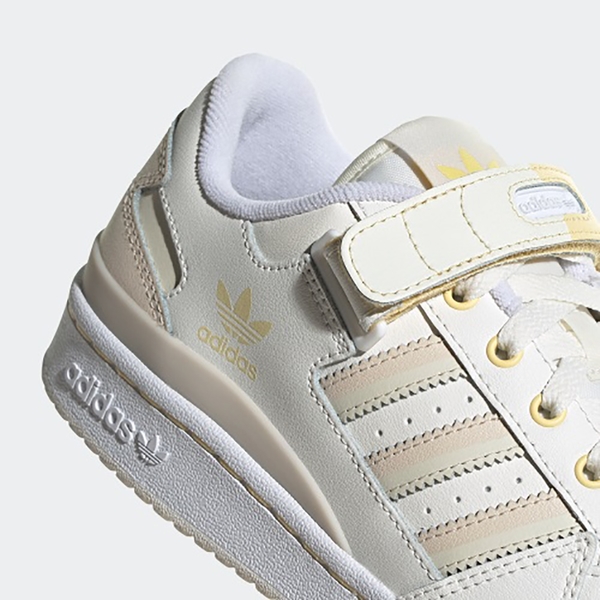 ADIDAS FORUM LOW PREMIUM 女鞋 休閒 皮革 魔鬼氈 經典 白【運動世界】GW4920 product thumbnail 7