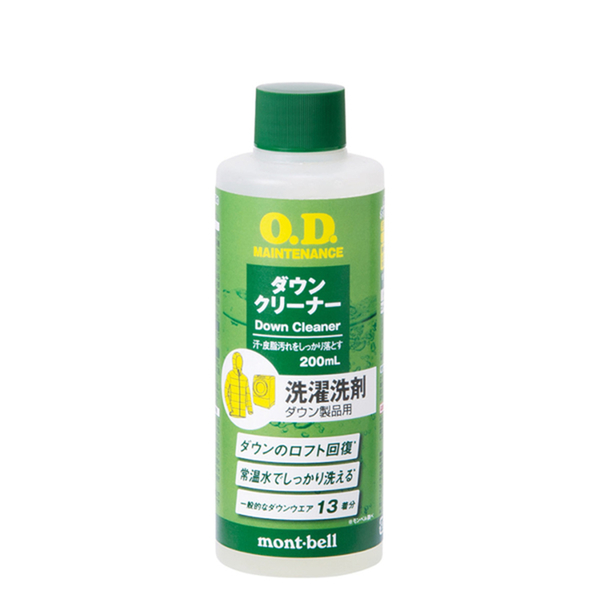 【Mont-Bell 日本 OD MT Down cleaner 羽絨洗衣劑 200ml】1124640/羽絨製品專用清潔劑 product thumbnail 2