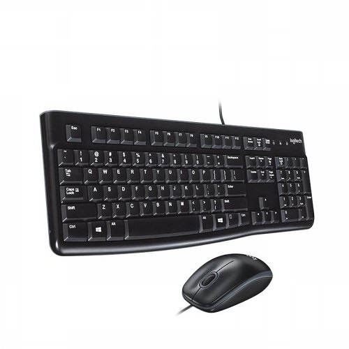 logitech 羅技 mk120有線鍵盤滑鼠組