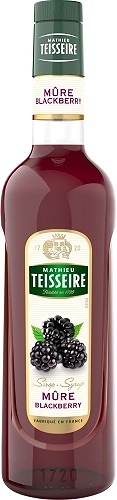 Teisseire 糖漿果露-黑莓風味 Blackberry Syrup mire 法國天然 700ml-【良鎂咖啡精品館】