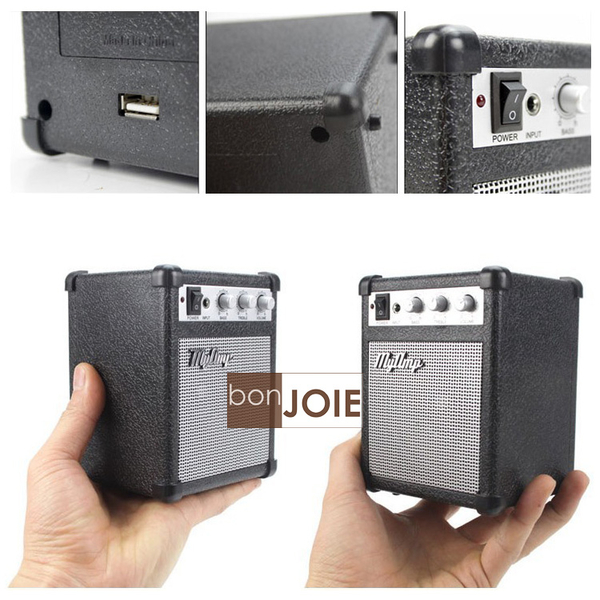 ::bonJOIE:: 美國進口 My Amp 高質感復古造型 USB/電池 迷你兩用喇叭 (全新盒裝) 攜帶式 音箱 揚聲器