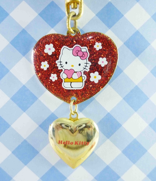 【震撼精品百貨】Hello Kitty 凱蒂貓~KITTY鑰匙圈-心相片