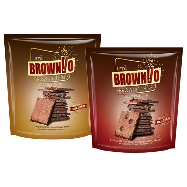 BROWNVO 經典原味／巧克力脆皮 布朗尼(1包入) 款式可選【小三美日】