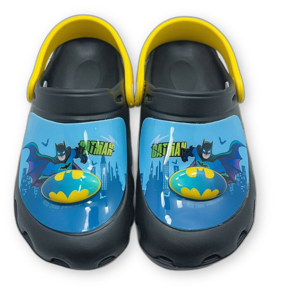 【菲斯質感生活購物】台灣製蝙蝠俠電燈布希鞋 DC正義聯盟 MIT 電燈涼鞋 男童鞋 台灣製 涼拖鞋