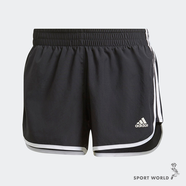 Adidas Marathon 20 女 短褲 慢跑 訓練 吸濕 排汗 反光細節 黑 GK5265 product thumbnail 2