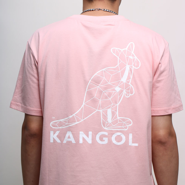 KANGOL 短袖 短T 植絨 空心LOGO 粉袋鼠 棉 休閒 男女 (布魯克林) 6125100841 product thumbnail 5