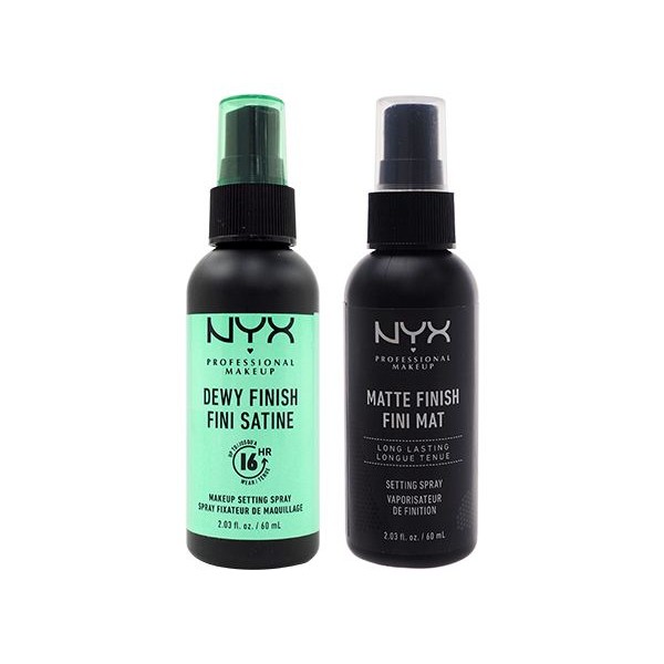 NYX 專業後台 霧感定妝噴霧／光感定妝噴霧 (60ml) 兩款可選【小三美日】