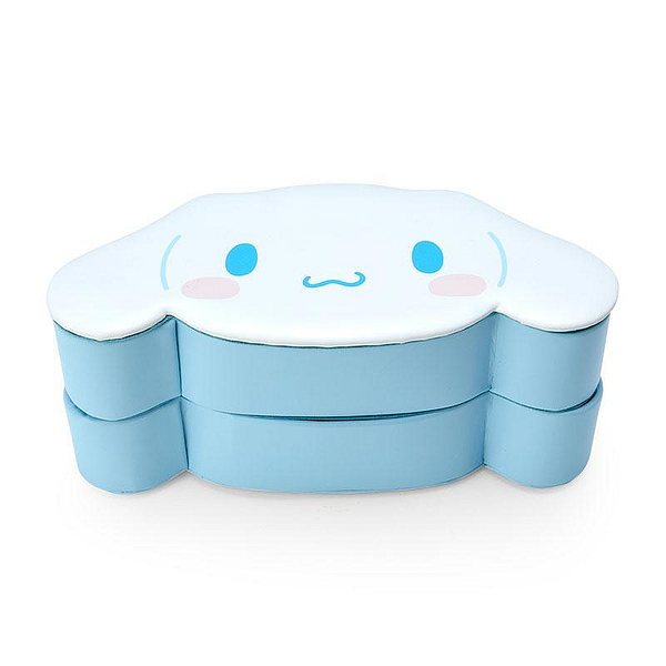 【震撼精品百貨】大耳狗_Cinnamoroll~日本Sanrio三麗鷗 大耳狗造型旋轉雙層飾品收納盒*89854