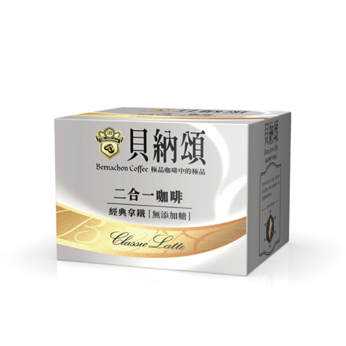 貝納頌 二合一經典拿鐵無加糖(13G/25入)【兩入組】【愛買】 product thumbnail 2