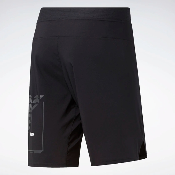 REEBOK EPIC LIGHTWEIGHT SHORTS 男裝 短褲 慢跑 訓練 乾爽 黑【運動世界】FJ4602 product thumbnail 8