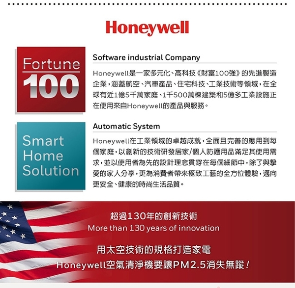 Honeywell 抗敏系列空氣清淨機 HPA-100APTW product thumbnail 8