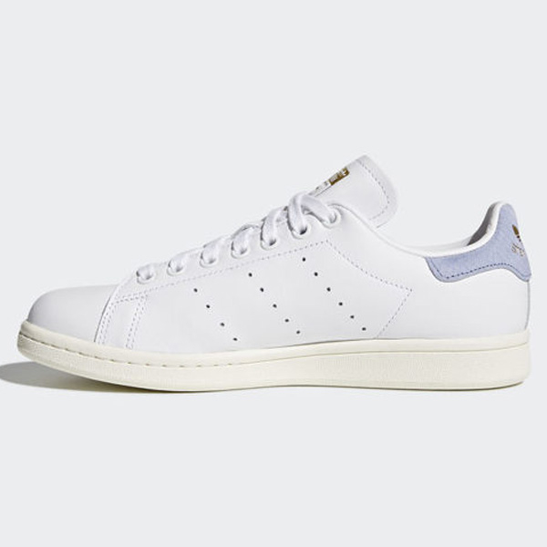 ★現貨在庫★ ADIDAS STAN SMITH 女鞋 休閒 金標 奶油底 壓紋後跟 薰衣草紫 白【運動世界】 DA9582 product thumbnail 3