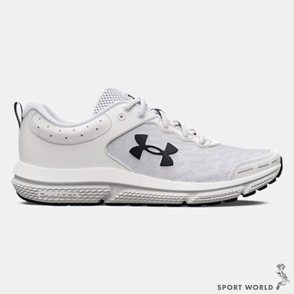 Under Armour UA 女鞋 慢跑鞋 支撐 Charged Assert 10 白【運動世界】3026179-104