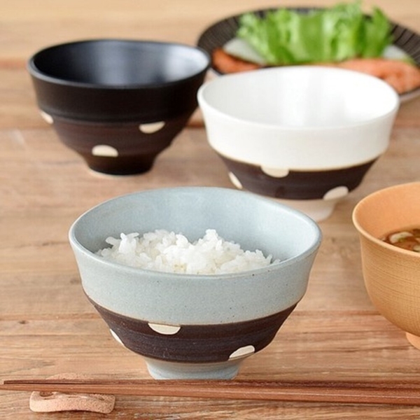 日本製美濃燒 磨砂圓點碗 日式碗盤 陶瓷碗 餐碗 湯碗 餐具 日本碗 廚房用品 食器 碗盤 碗 日本製 product thumbnail 3