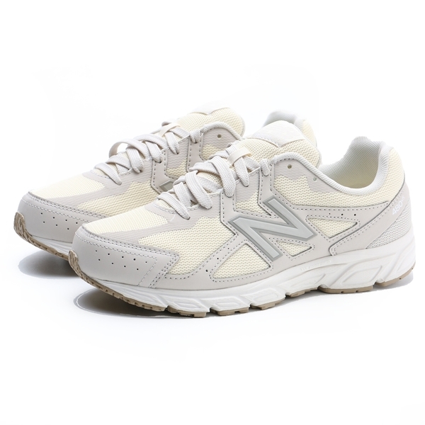 NEW BALANCE 480 v5 米白奶油色麂皮復古慢跑鞋男女情侶女段(布魯克林) W480ST5 | 慢跑鞋| Yahoo奇摩購物中心